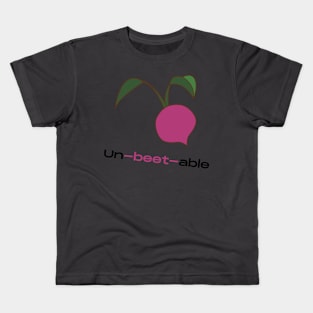 Unbeatable unbeetable vegetable pun Kids T-Shirt